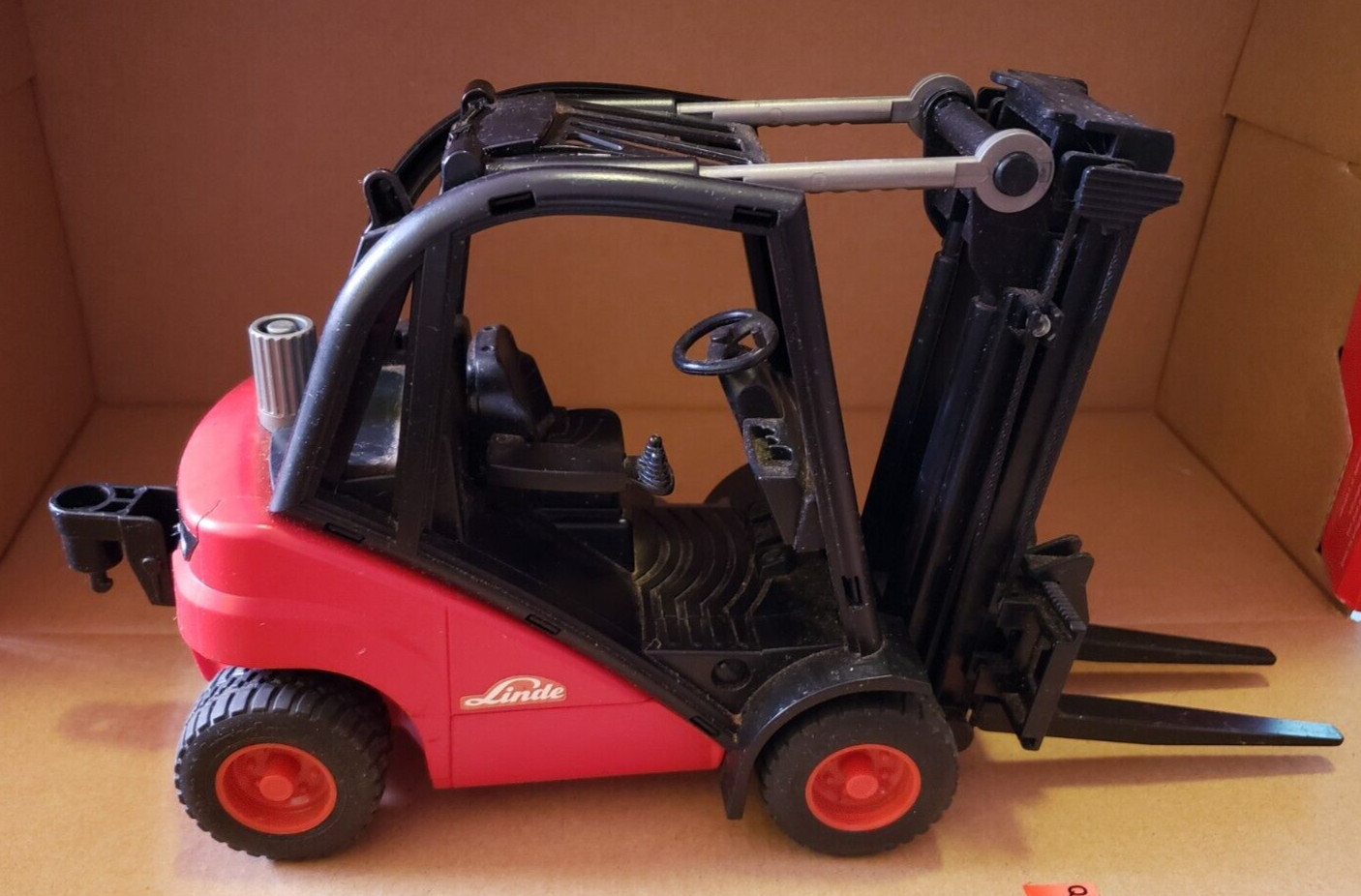 2004 Bruder Linde H30 Forklift 1287/01 made in Germany