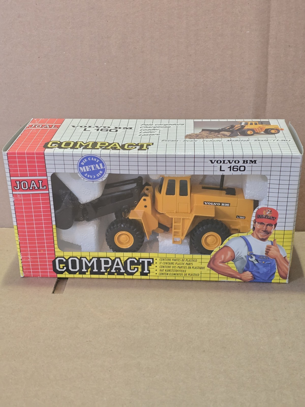 JOAL 227 Volvo BM L160 Wheel Loader 1:50 Scale