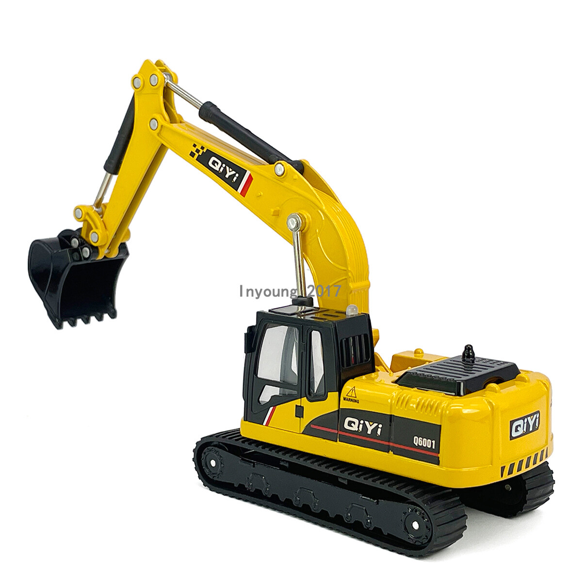 Excavator Toy Construction Equipment Model Diecast Boys Toys Kids Gifts Yellow
