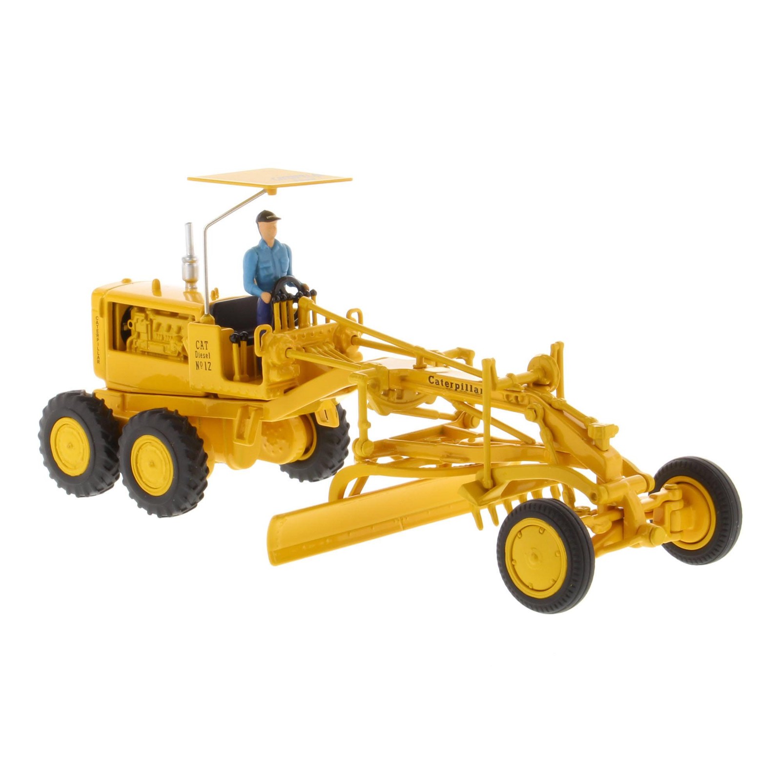 Diecast Masters 1/50 CAT No. 12 Motor Grader Construction Equipment 85761