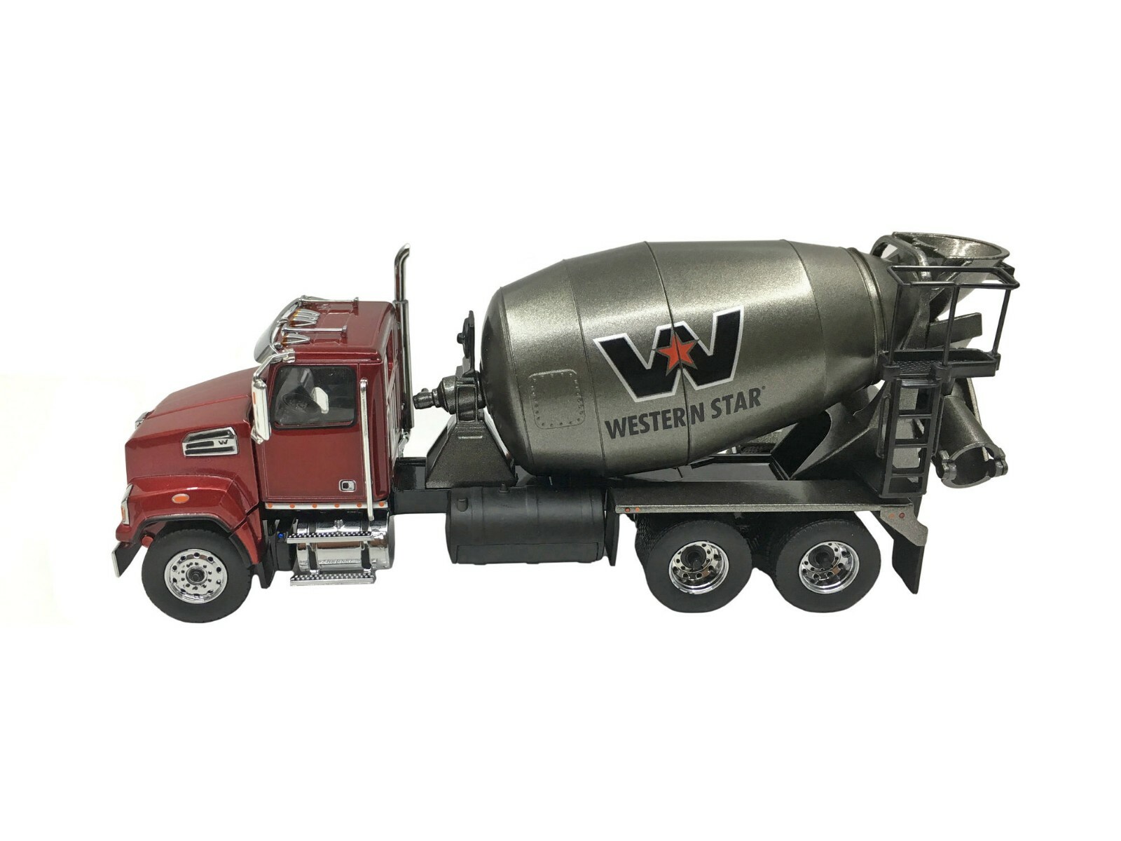Diecast Masters 71033 Western Star 4700 Concrete Mixer – Red / Gray 1/50 MIB