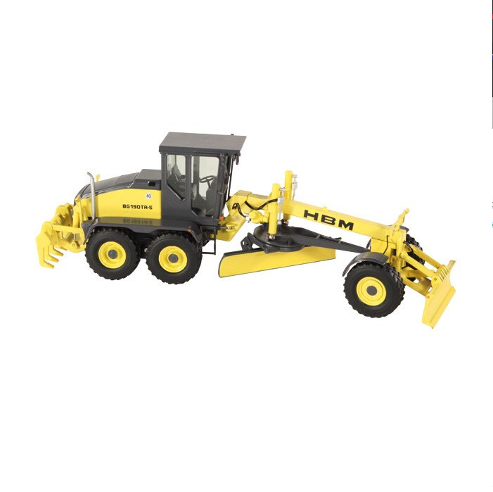 1:50 NZG HBM NOBAS BG190 TA-5 Grader Construction Machine Diecast Model