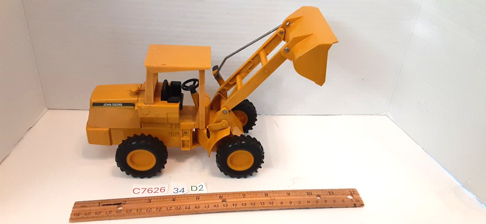 1973 Ertl John Deere 644 Wheel Loader Toy “Blueprint Replica” 1:25 Scale