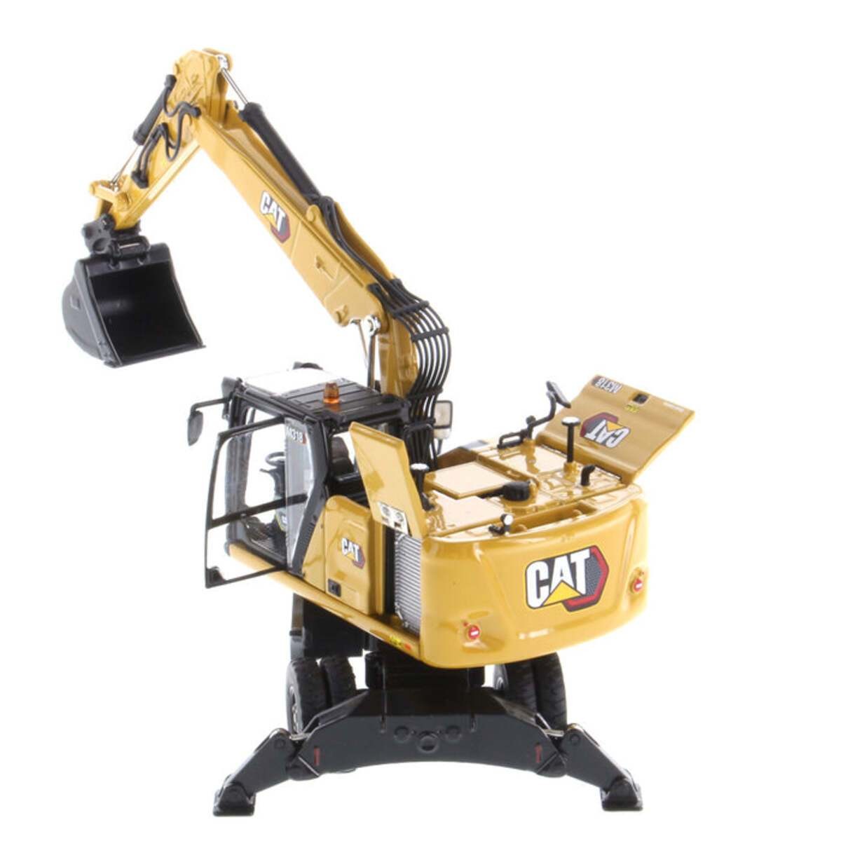 DieCast Masters 85956 1:50 Caterpillar M318 High Line Series Wheeled Excavator