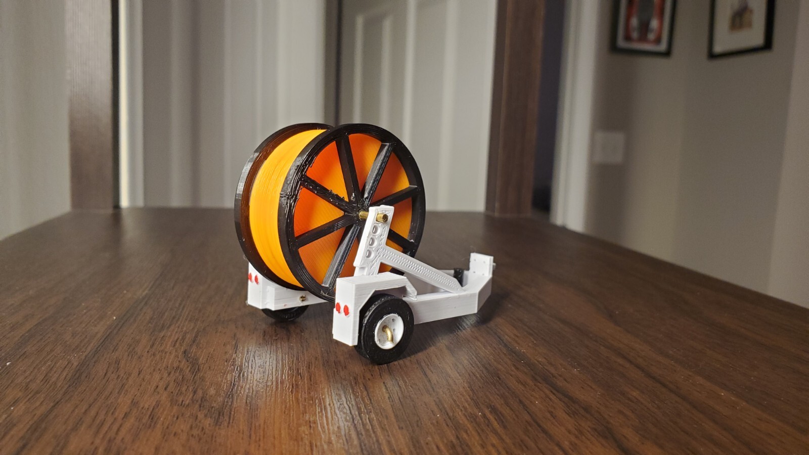 Custom 1/50 Scale Cable Reel Trailer