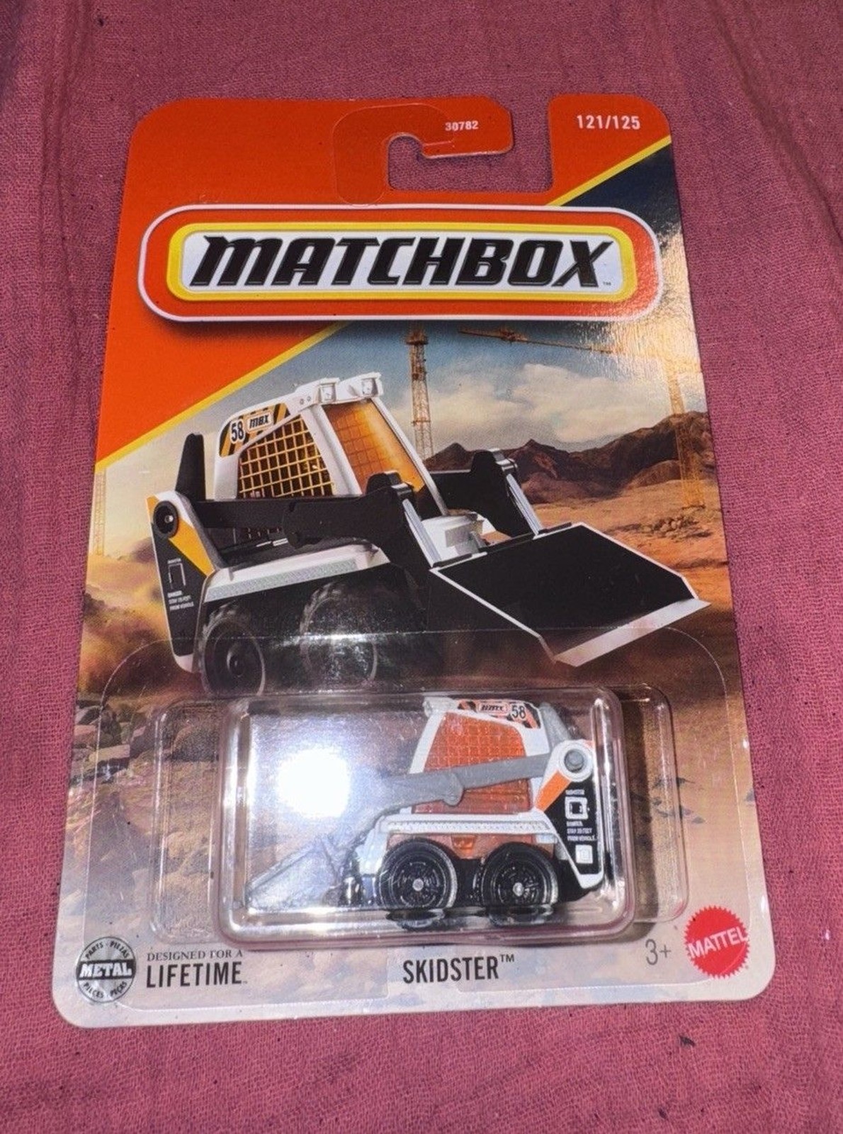 Matchbox Skidster 1:64 Diecast Loader Construction Vehicle Metal 121/125