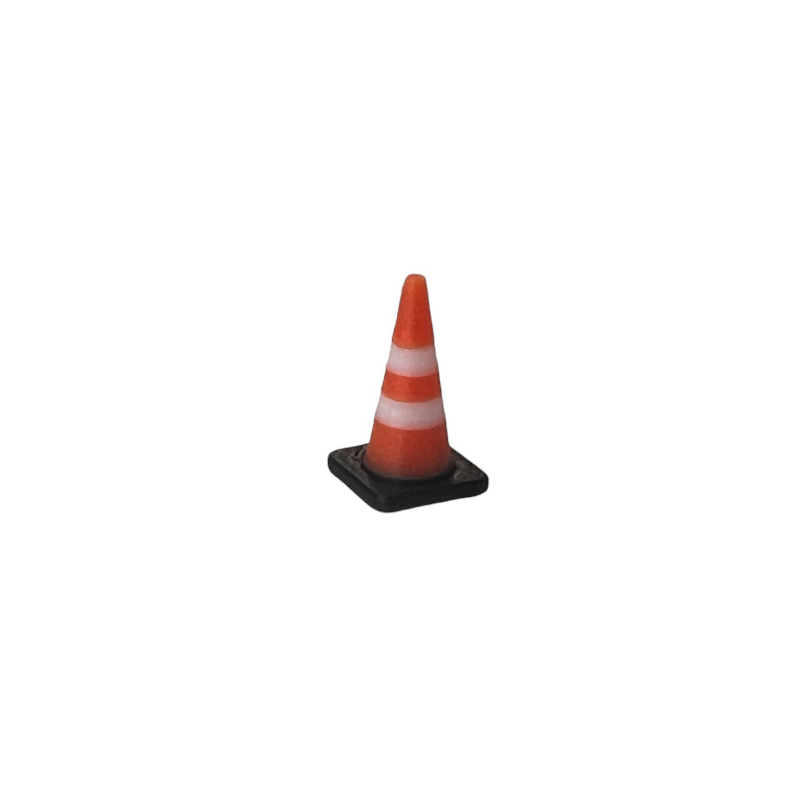 1/24 Scale Traffic Cones *12 Pack* White Bands
