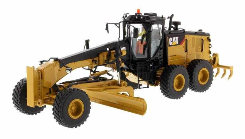 DM 1:50 CAT 14M3 Motor Grader Construction Vehicle Alloy Model 85545