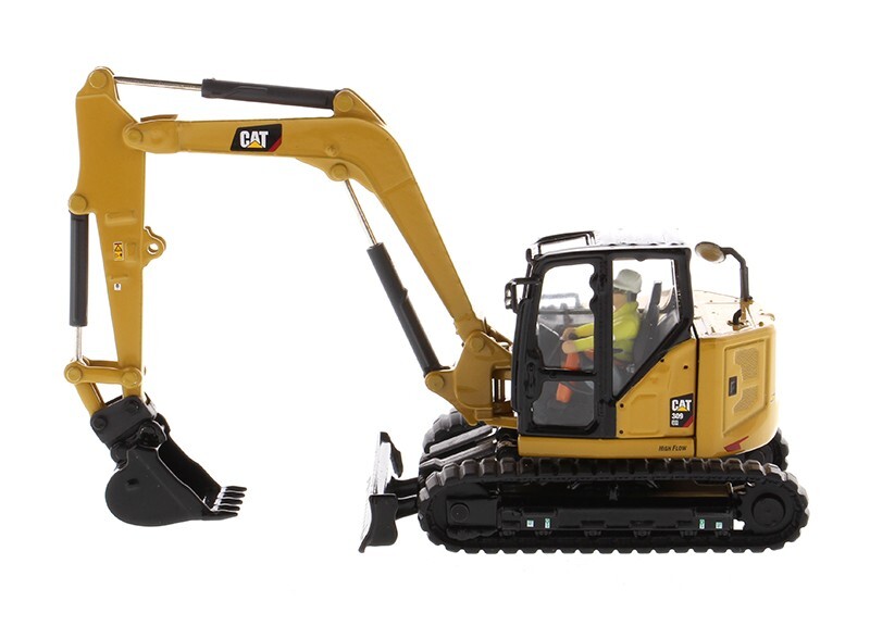 Cat 309 CR Next Gen Mini Excavator – Diecast Masters 1:50 Scale Model #85592 New