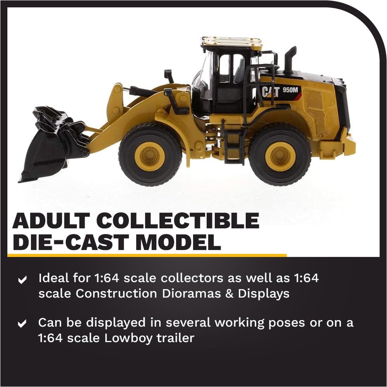 1:64 Cat 950M Wheel Loader – 85692 – Diecast Masters