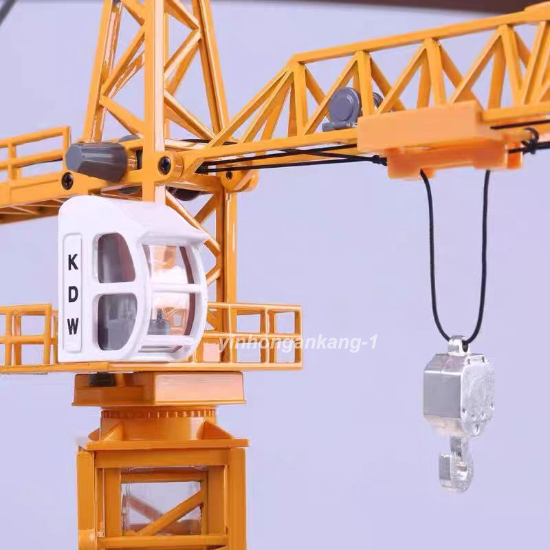 DIE CAST TOWER SLEWING CONSTRUCTION CRANE DIE CAST 1/50! O SCALE O GAUGE TRAIN