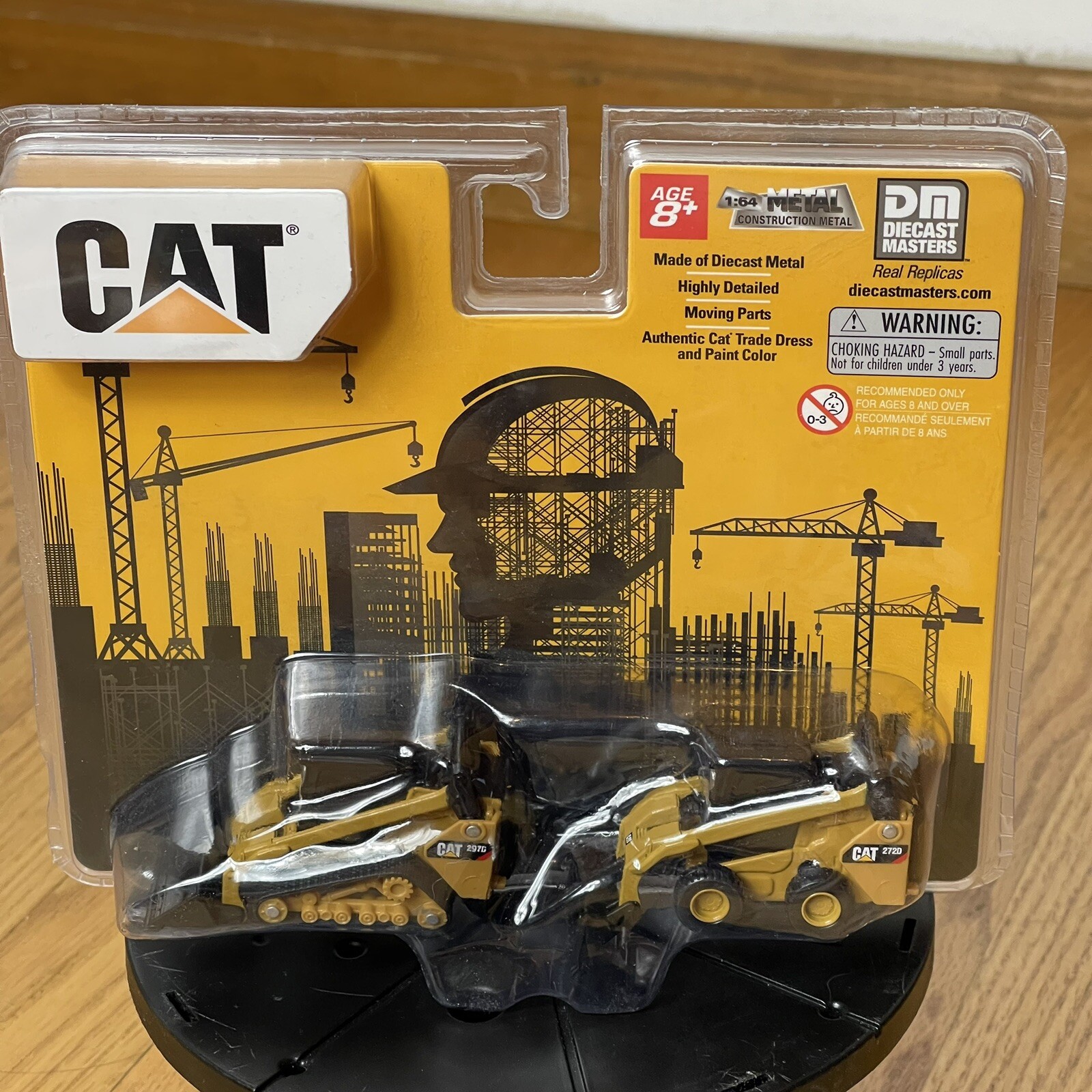 Diecast Masters – 1:64 Scale Cat 272D2 & Cat 297D2 Twin Pack (BBDM84647CS)