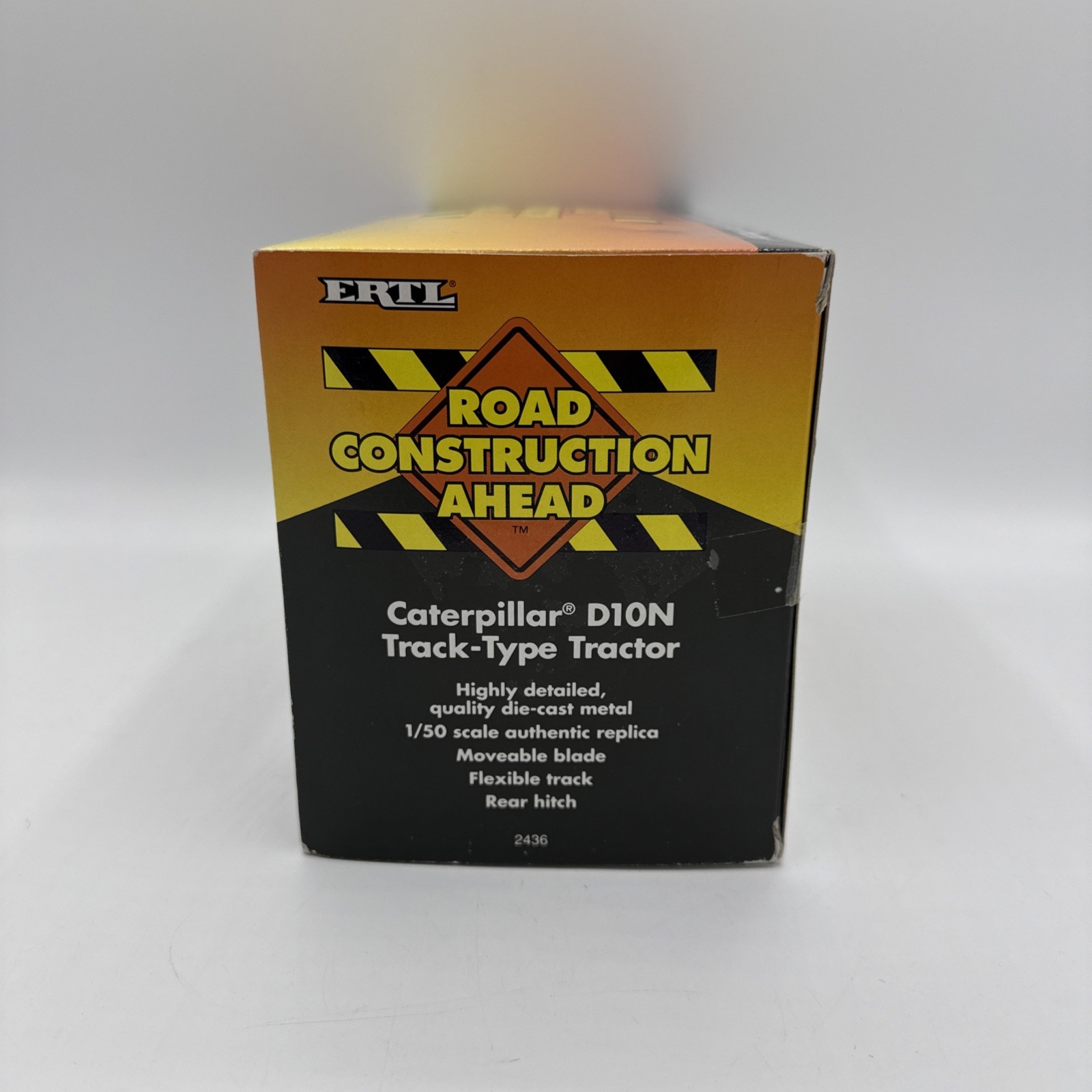 ERTL 1/50 SCALE CATERPILLAR D10N TRACK-TYPE TRACTOR IN 1994 FACTORY SEALED BOX!