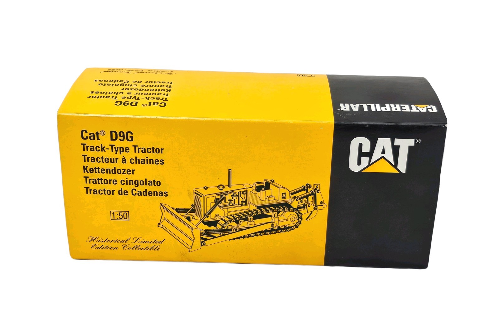 Vintage Conrad #2874 CAT Caterpillar D9G Tractor Dozer 1:50 Limited Edition Box