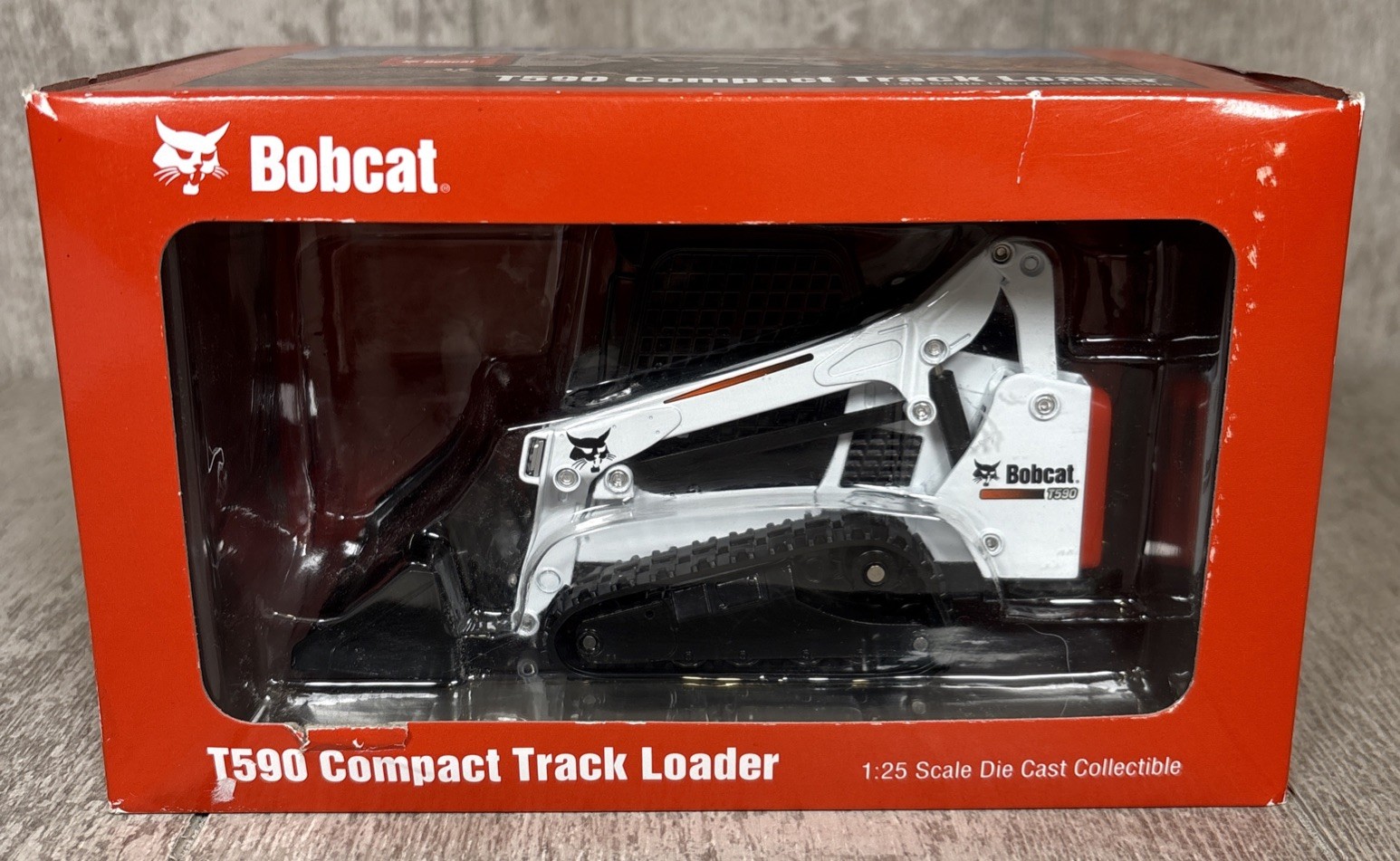 1/25 Norscot Bobcat T590 Compact Track Loader Diecast w/ Box