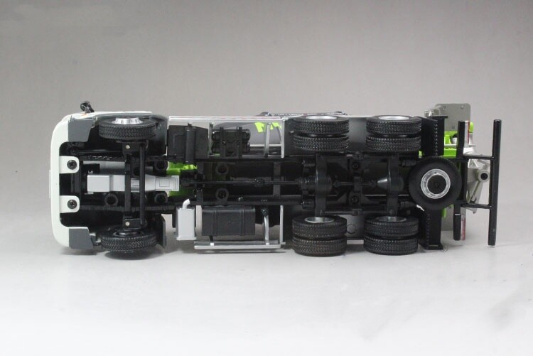 1:38 24CM ZOOMLION HINO700 10m³ Mixer Vehicle Diecast Truck Model Collection