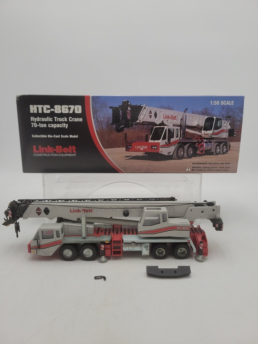 NZG 468 1:50 Scale Die-Cast Link-Belt “The Boss” HTC-6870 Hydraulic Mobile Crane