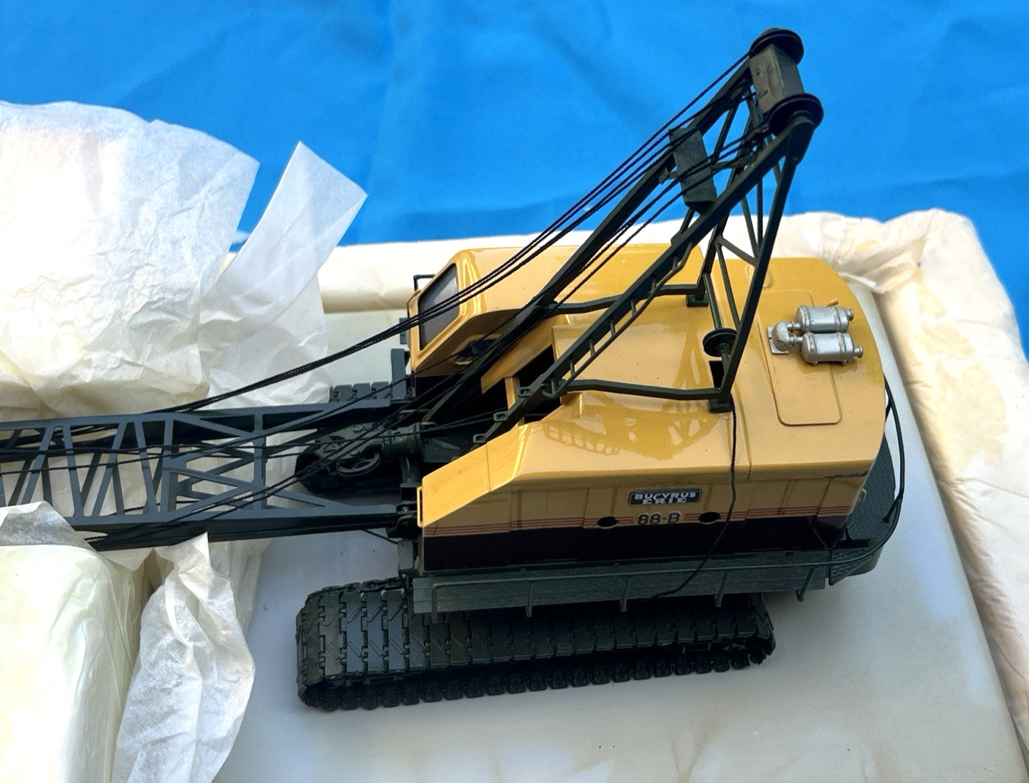 Rare Vintage Bucyrus 88-B Dragline Model II Crane Limited /500 – Stained Base