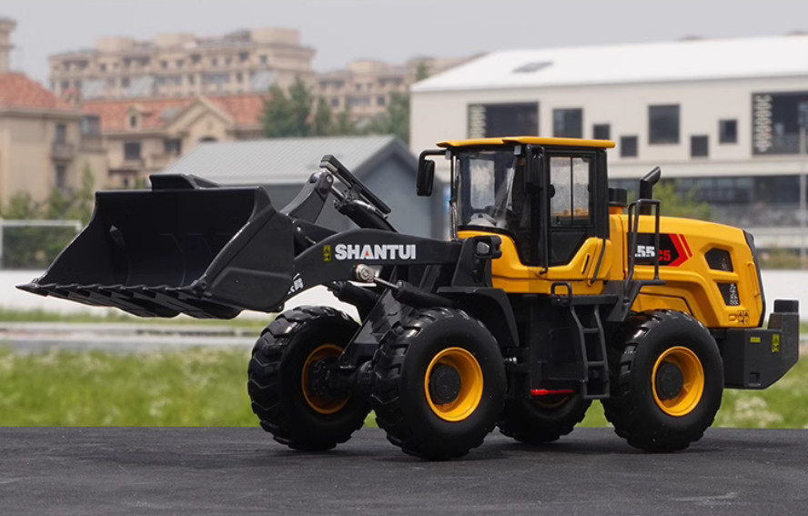 1:35 24CM SHANTUI L55-C5 Loader Construction Equipment Machine Diecast Model