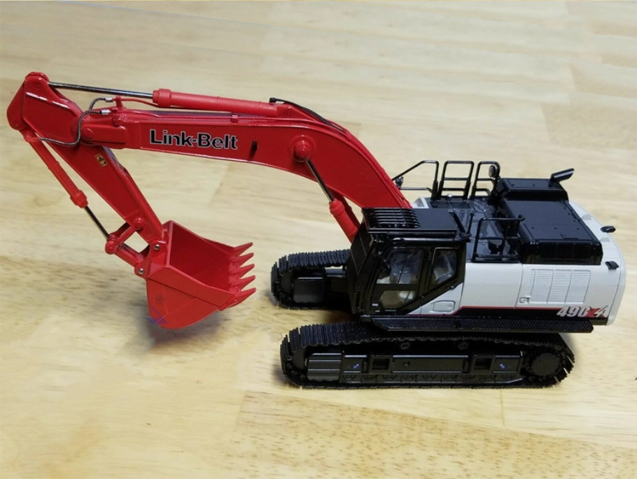 1:50 Link-Belt 490X4 Excavator Construction Machinery Equipment Diecast Model