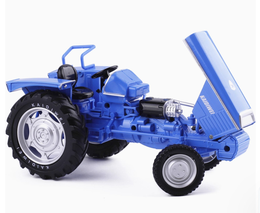 1:18 KAIDIWEI Wheeled Tractor Farm Vehicle Construction Machine Diecast Model