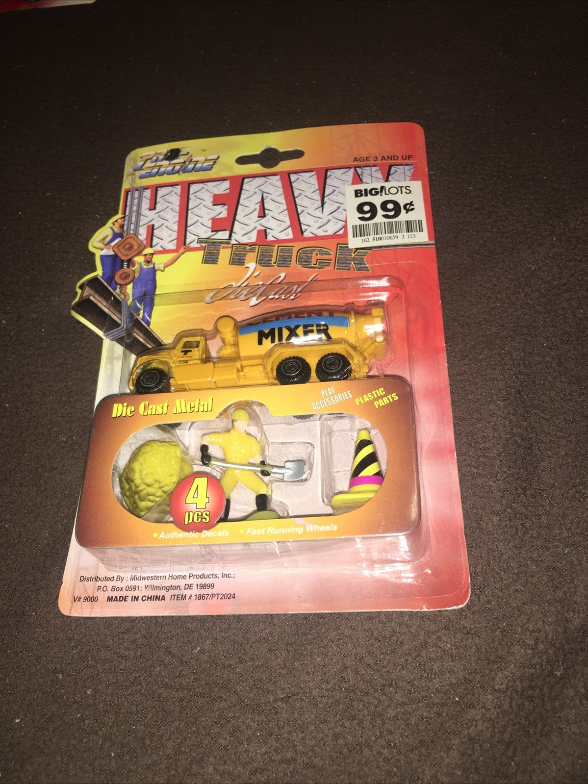 PRO ENGINE HEAVY TRUCK DIECAST Cement Mixer NEW IN PACKAGE