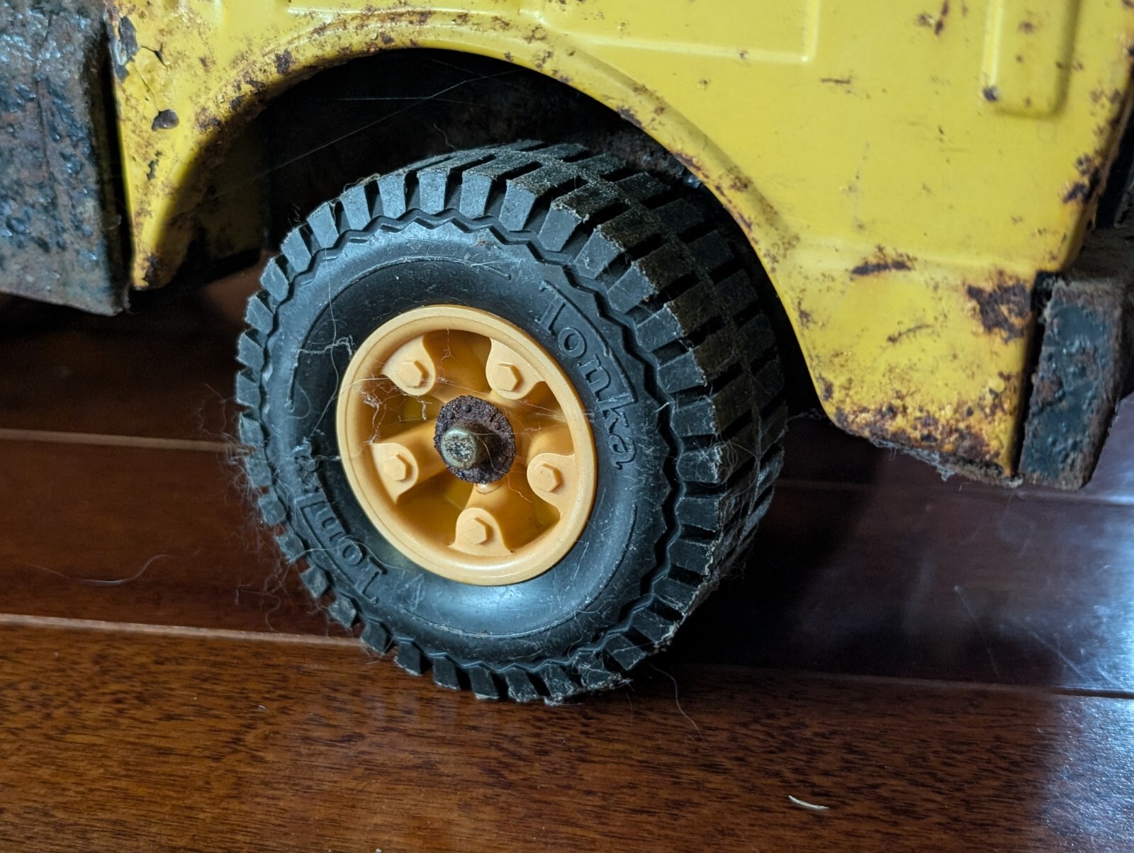 Vintage TONKA Mighty Crane 1965-1971 Model Pressed Metal Toy