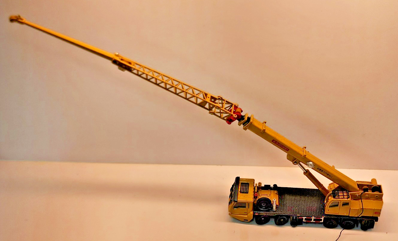 KDW 1/55 Diecast KAIDIWEI Heavy Mobil Construction Crane.