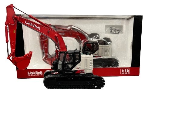 Link-Belt 355 X4S Excavator – Replicars 1:50 Scale Diecast Model New 2023