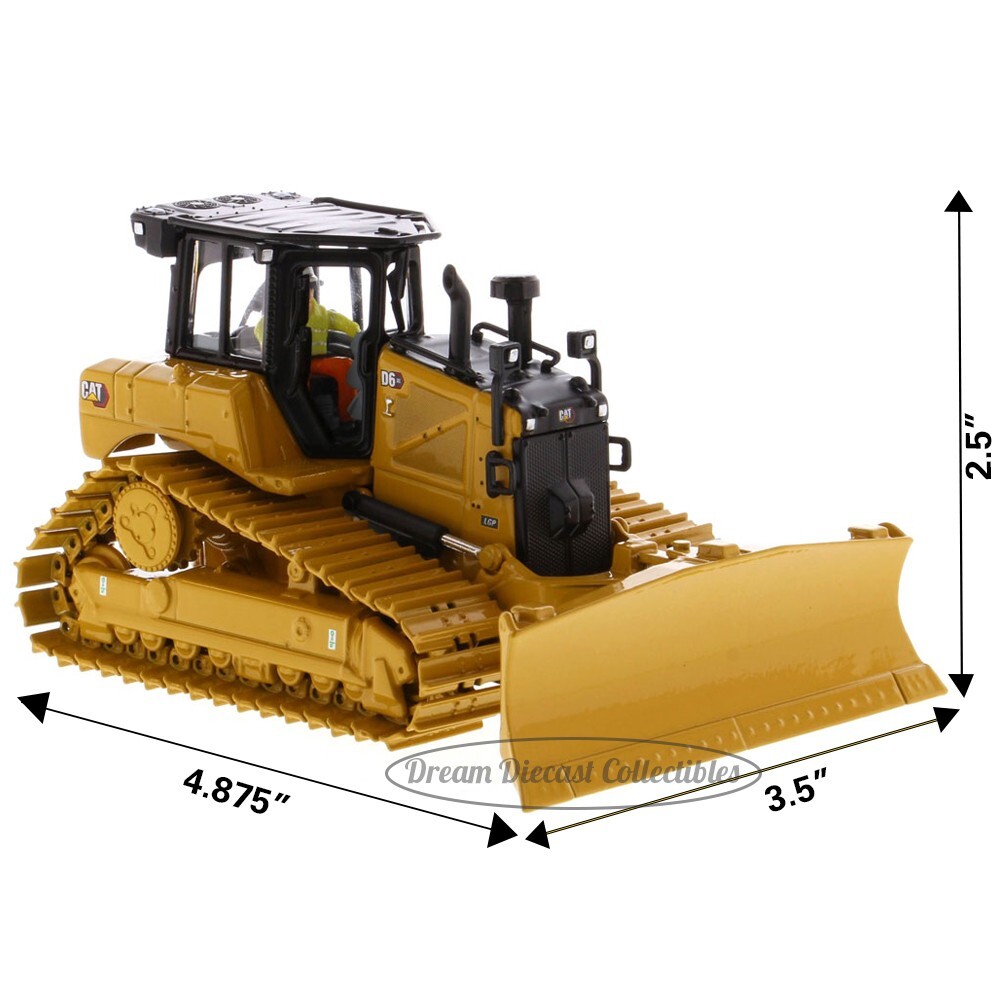 ⭐ 1:50 CAT D6 XE LGP VPAT BLADE TRACK TYPE TRACTOR DOZER DIECAST MASTERS 85554 ⭐