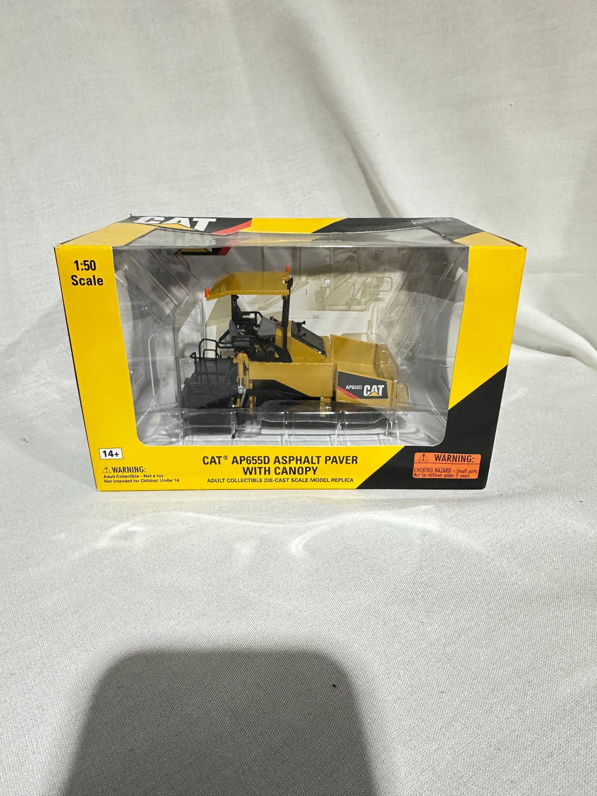 Caterpillar AP655D Asphalt Paver With Canopy By Norscot 1/50th Scale