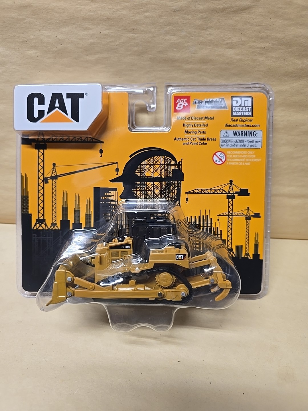 1:64 Cat D6R Track-Type Tractor Diecast By Diecast Masters