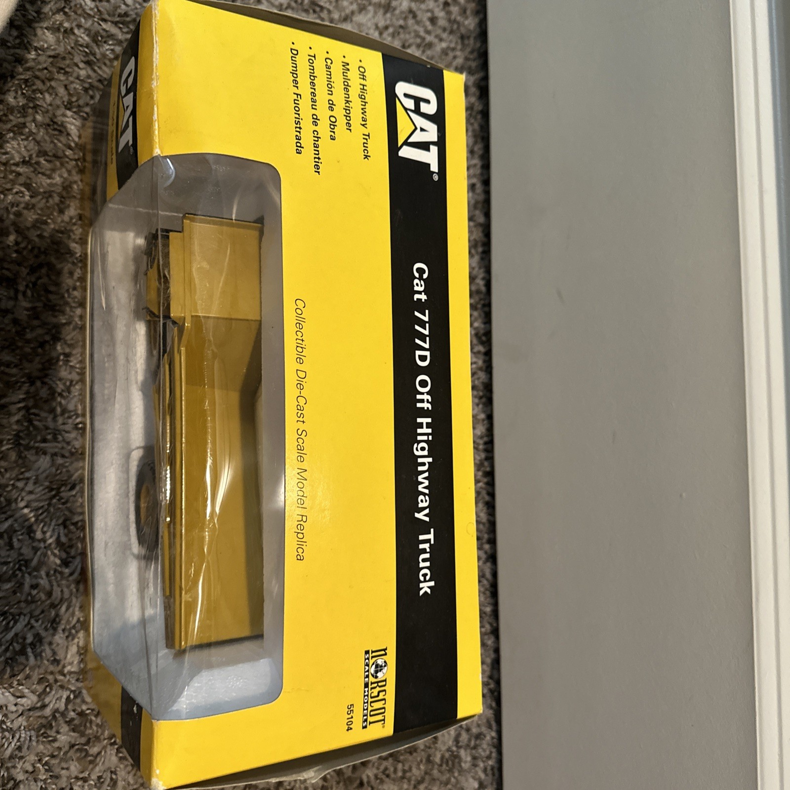 Norscot 55104 Caterpillar 1:50 Scale Cat 777D Off Highway Truck New in box T02