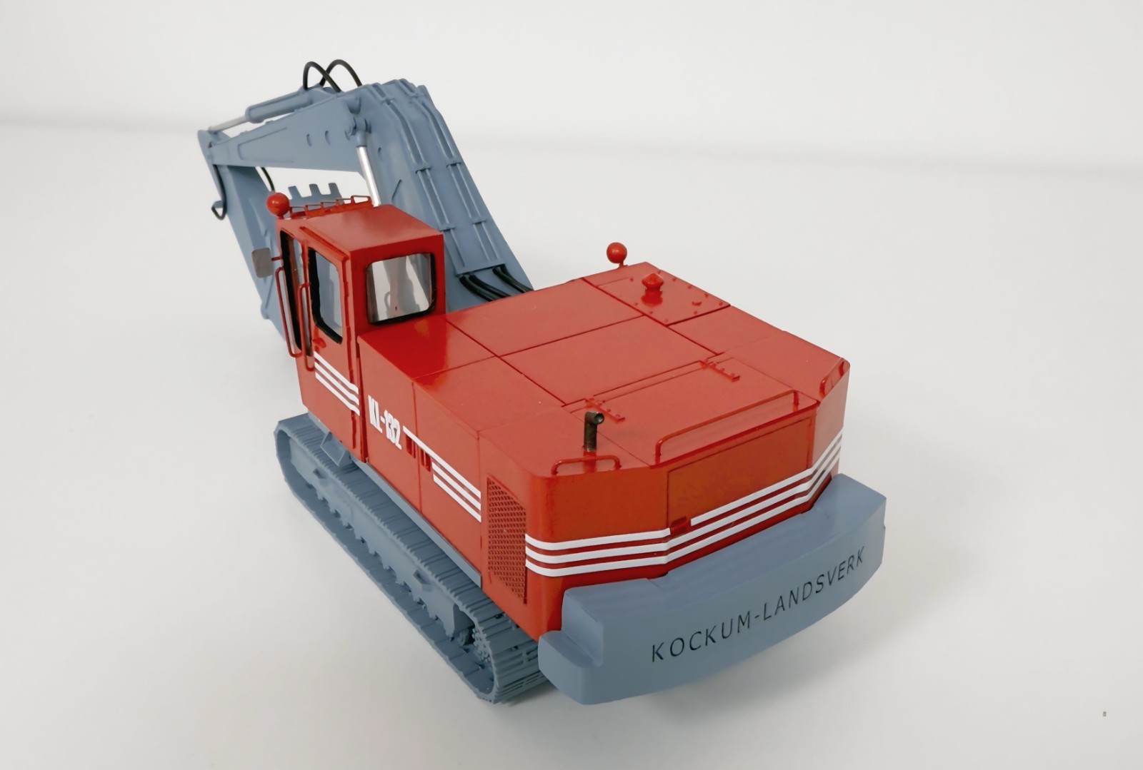 Resin 1/50 Kockum-Landsverk KL 132 Hydraulic Excavator – by Fankit Models