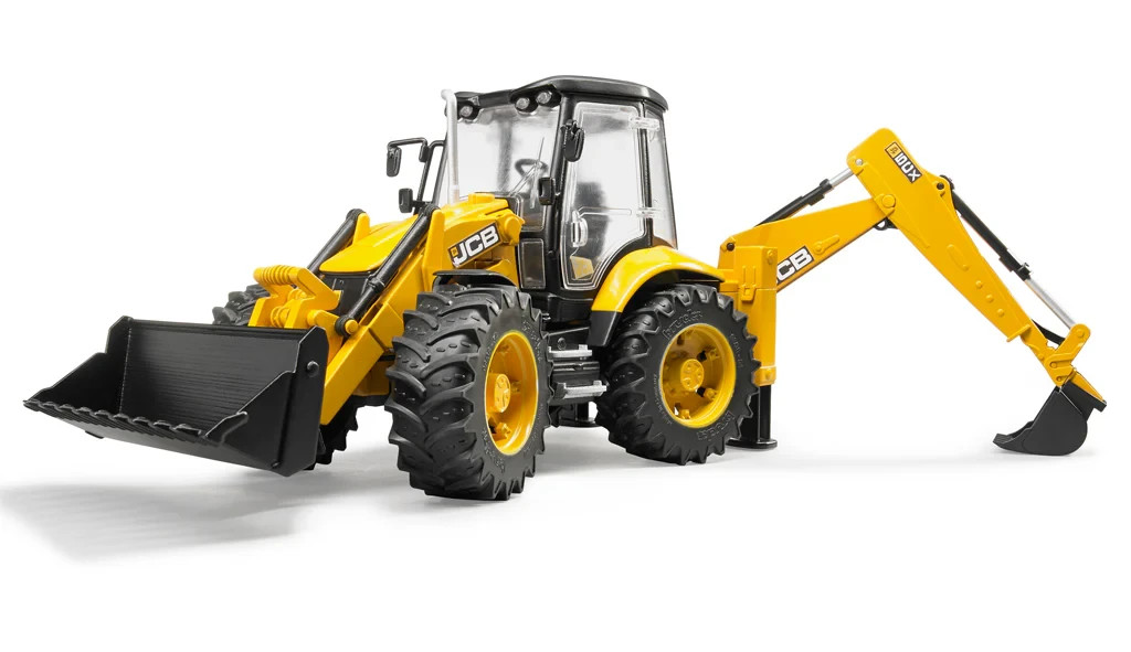 JCB 5CX Eco Backhoe Loader (model 02454) designed to a 1:16 scale Toy