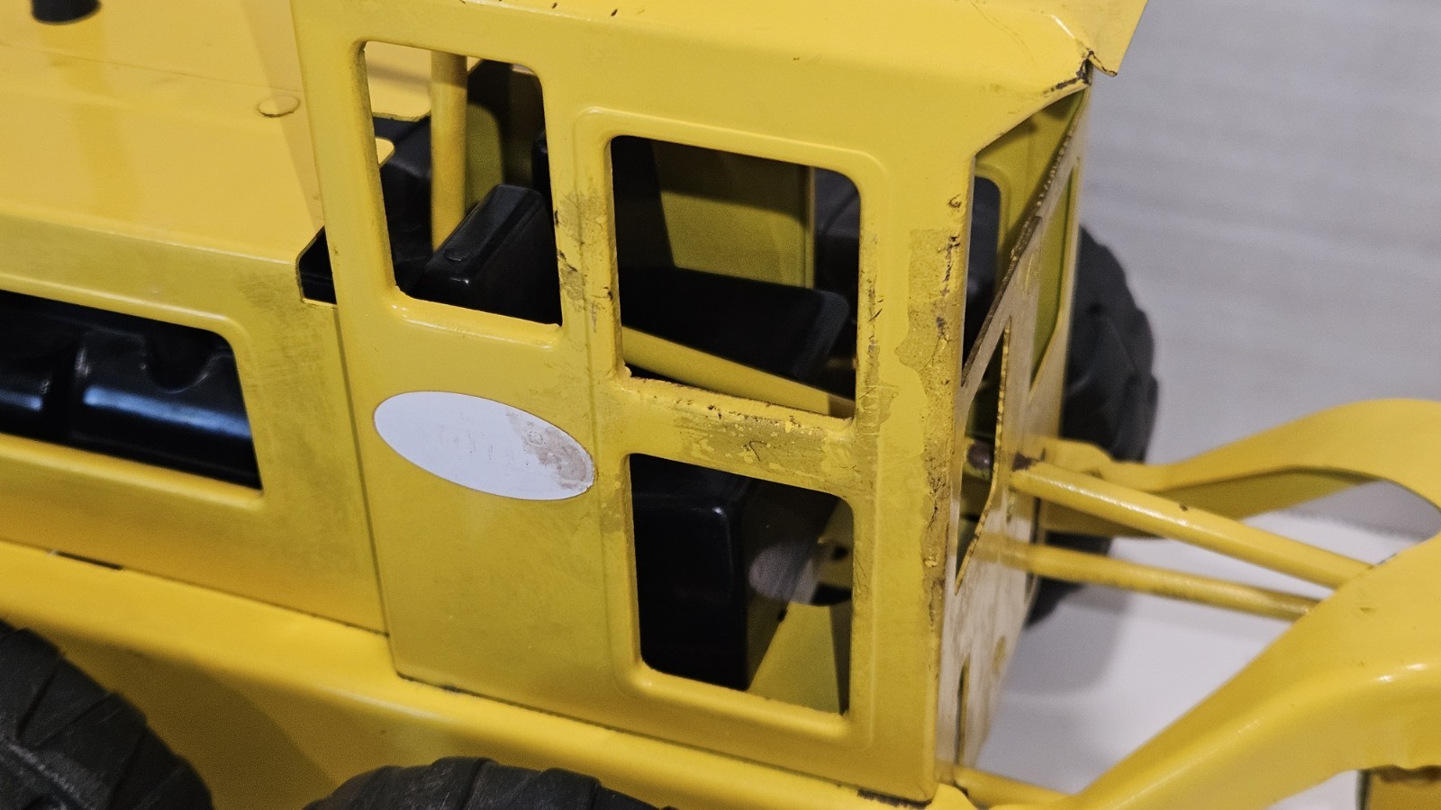 Vintage 1977 Yellow Tonka Grader No 2510