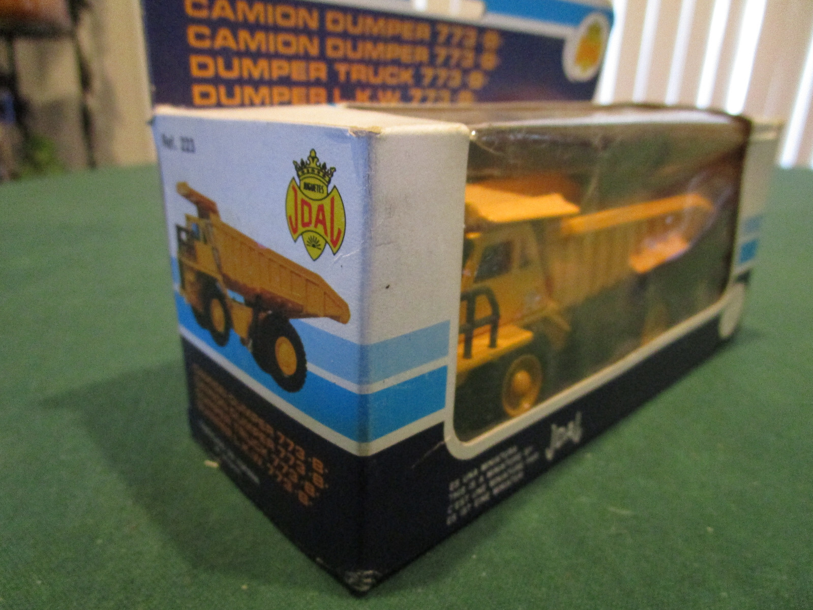 Joal Miniature, Caterpillar Dumper Truck 773 B, # 223, 1:70 scale, Made in Spain