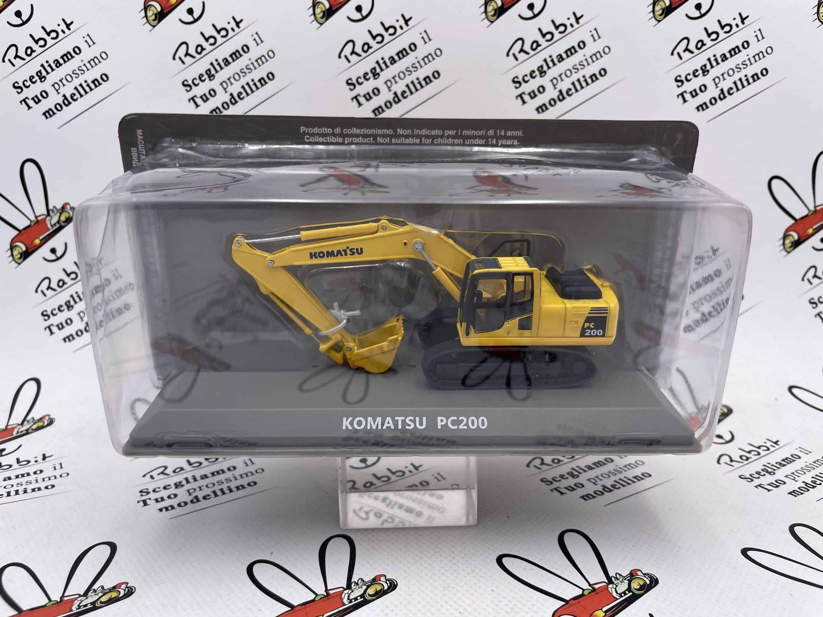 DIE CAST EARTHMOVING 1/72 ” KOMATSU PC200 “