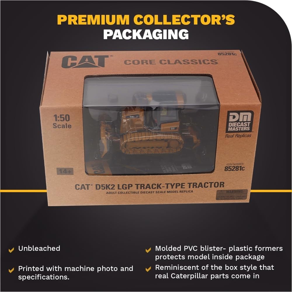 Core Classics Series Cat D5K2 LGP Tractor | 1:50 Scale