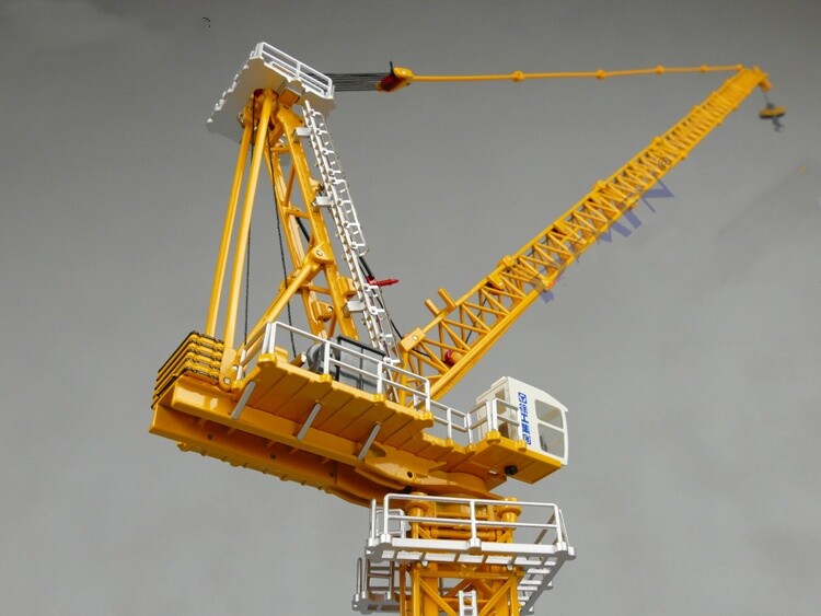 1:100 XCMG XGTL 180 Tower Crane Constuction Machine Equipment Diecast Model