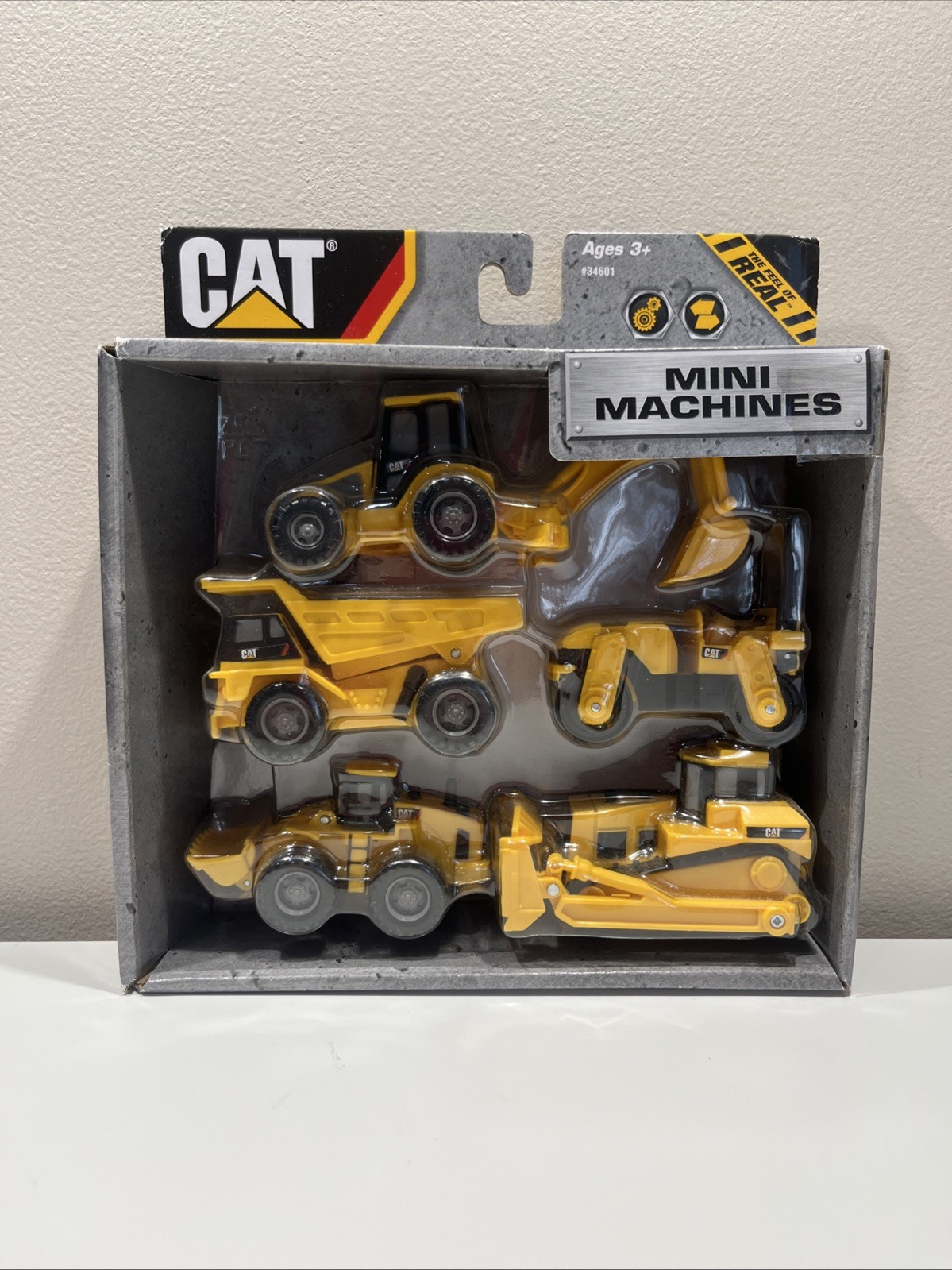 Caterpillar Mini Machines Construction Toys 5 Piece Set D6
