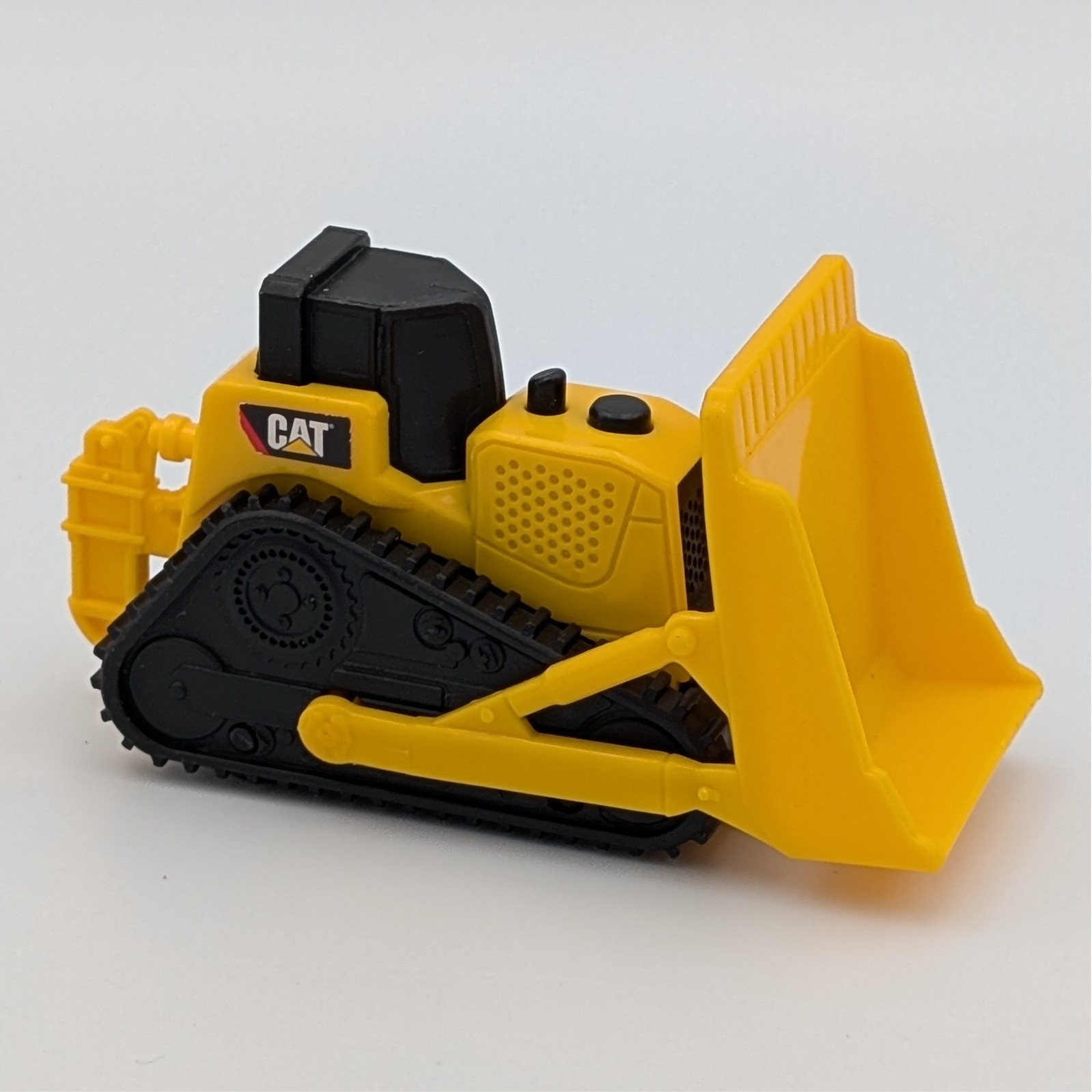 CAT Caterpillar Mini Bulldozer Toy Vehicle Toy State Yellow Black 3.5 Inch