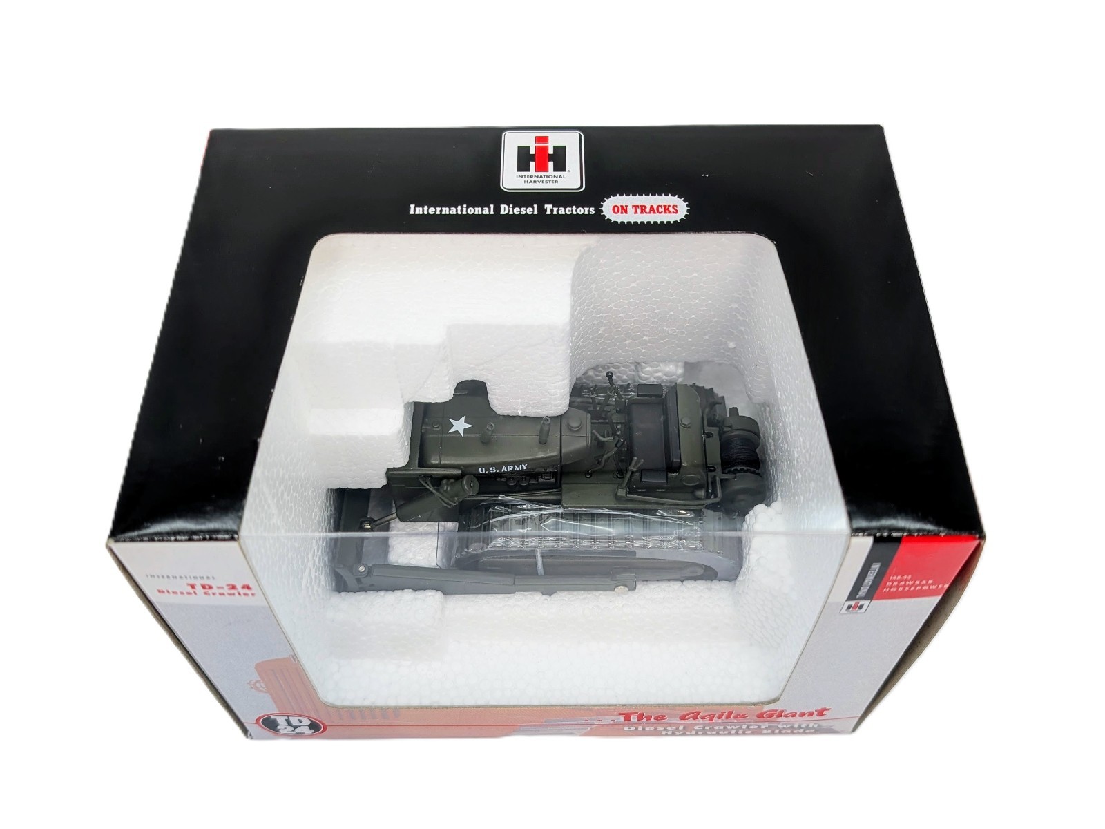 1/50 International Harvester TD-24 Diesel Crawler ARMY SpecCast
