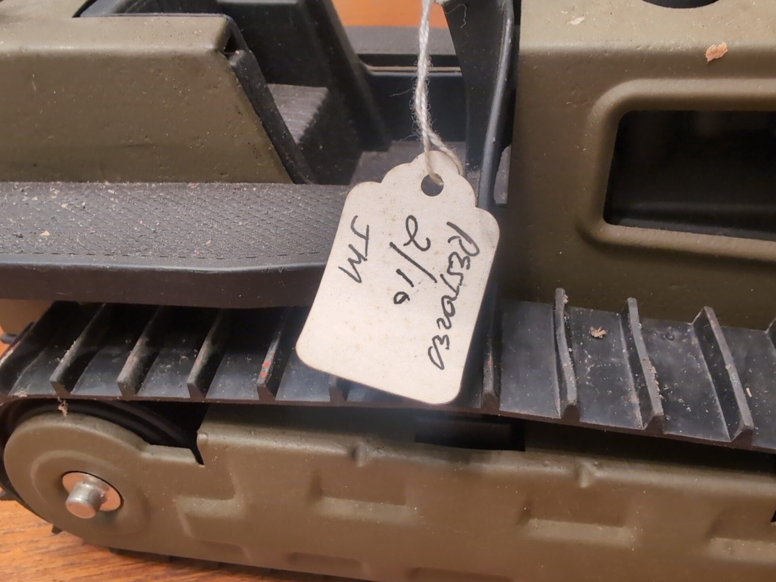 Vintage Tonka G.I. Joe Steel Brigade Military Bulldozer Restored Adjusable Blade
