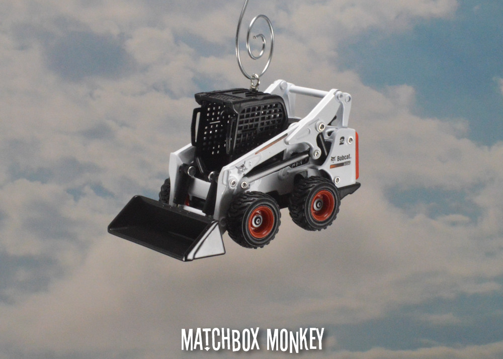 Bobcat S750 Skid steer Loader 1/50 Christmas Ornament CAT John Deere Volvo