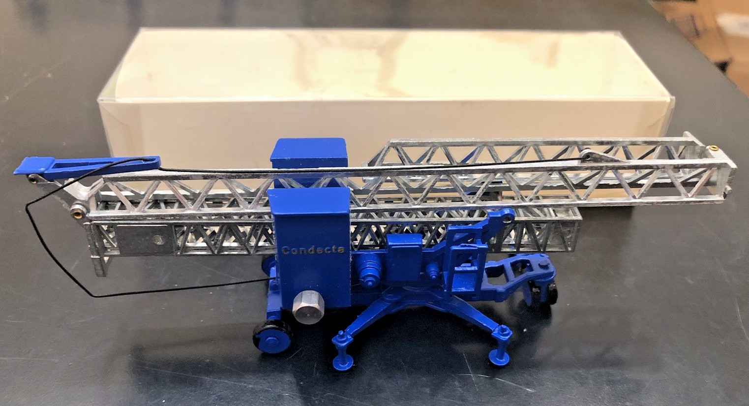 Gescha #200 Condecta Fast Erecting Mobile Crane Diecast Model Boxed – 1:87
