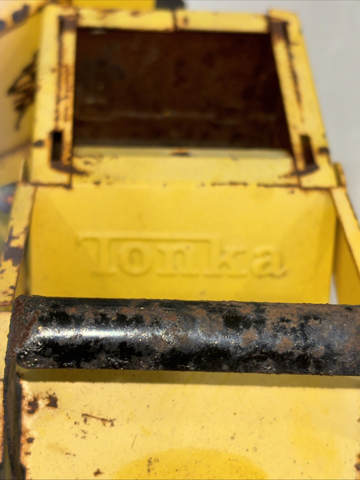 VTG Tonka Loader 1970’s Metal Toy Pressed Steel Construction
