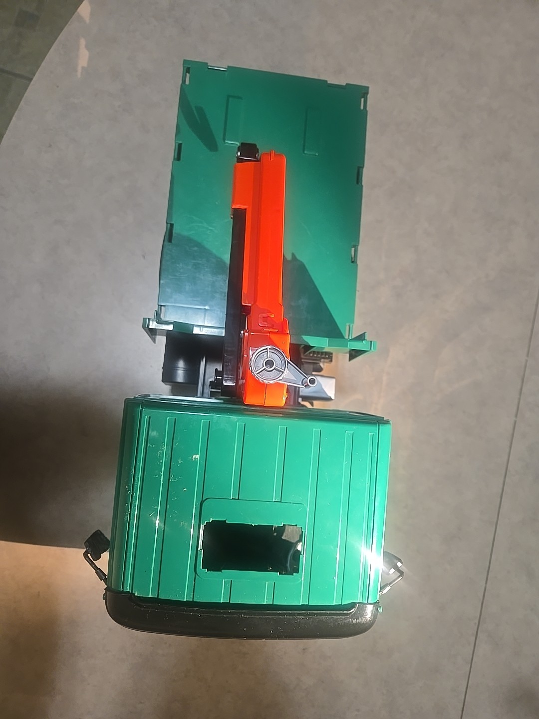 Bruder Mercedes Green Logging Truck 4143 Crane Made In Germany 2001