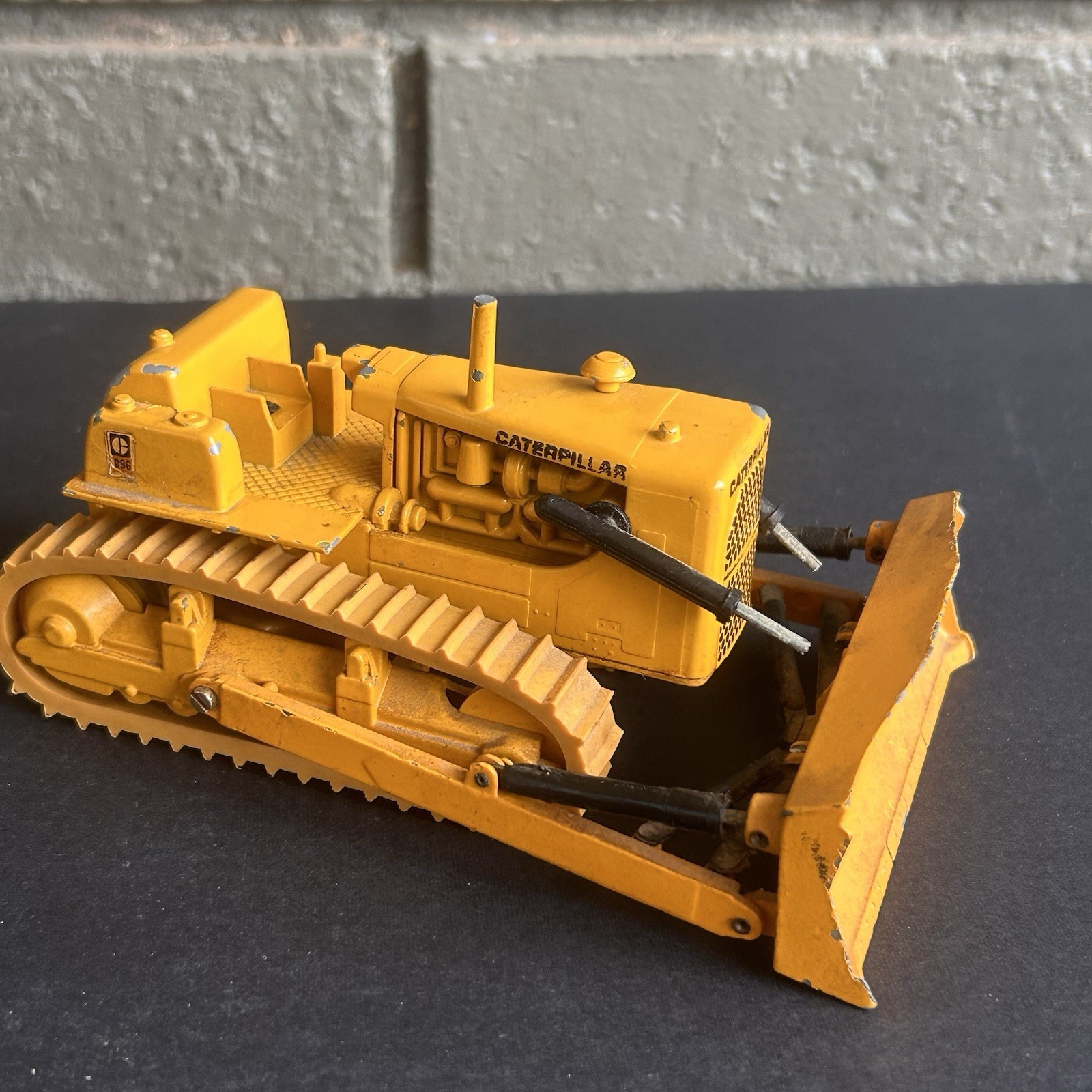 Vtg Gescha Liebherr 731 Bulldozer 1:50 Made in West Germany For Repair Parts