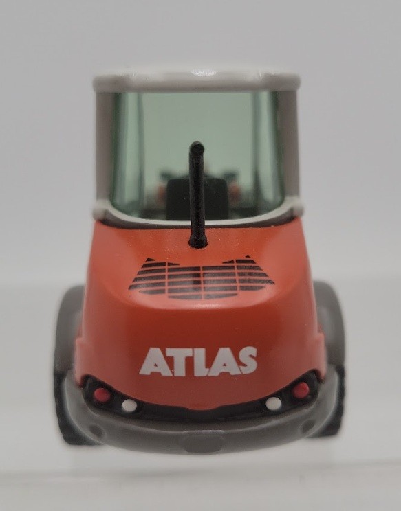 NZG 677 1:50 Scale Orange / White Atlas AR80 Wheel Loader Weyhausen